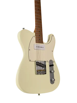 Direkt bestellen | Keipro Guitars KT-Standard P90 Maple Olympic White E-Gitarre